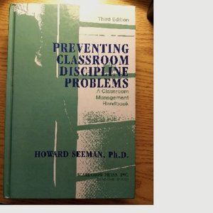 Brand NEW Text Book Hardcover Preventing Classroom Discipline Problems 473 pgs